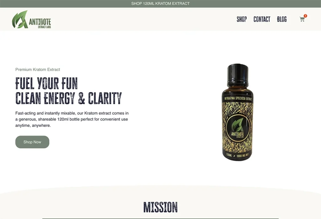 Antidote Extract Labs Premium Kratom Extract